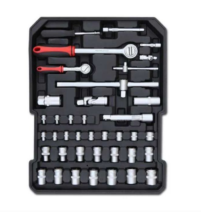 Trusă Scule 187 Piese în Valiză Aluminiu tip Troler – Portabilă