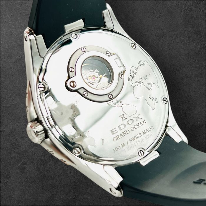 EDOX Grand Ocean Day Date Automatic мъжки часовник