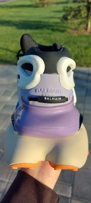 Balmain Unicorn color 8 Blue Sneakers