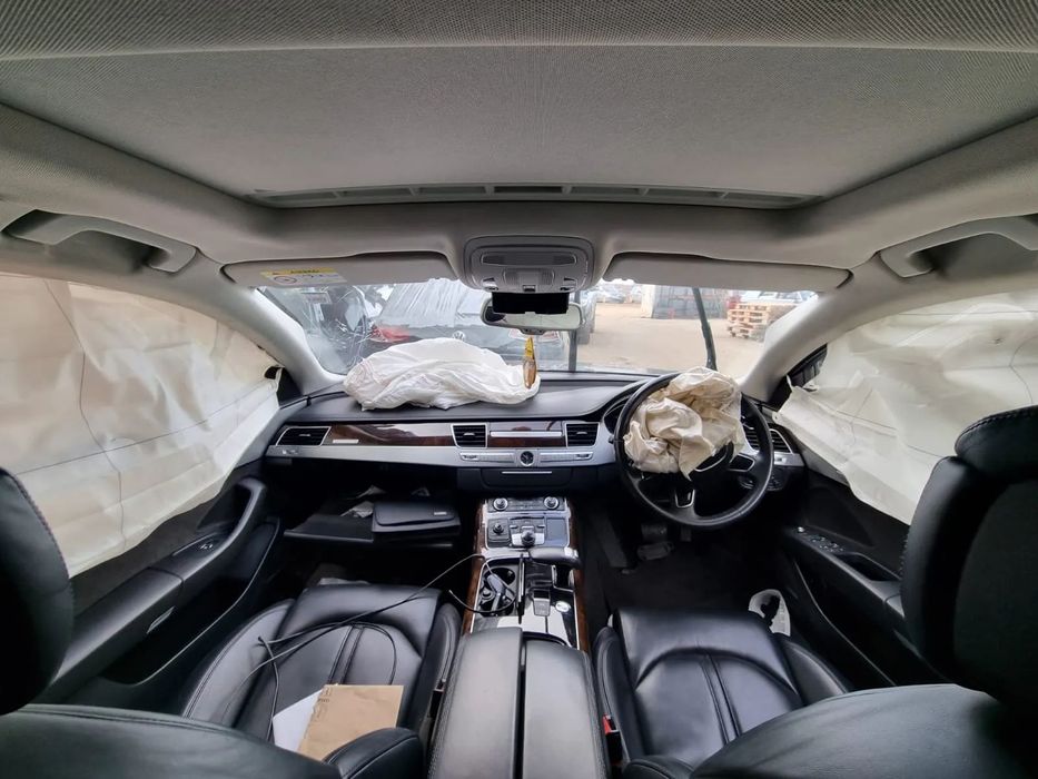 injector injectoare  pompa inalta injectie vacuum tandem racitor gaze clapeta acceleratie EGR kit chit pornire interior piele scaune fata bancheta spate cotiera consola centrala navigatie volan Audi A8 4H facelift, an 2016, motor 3.0 tdi cod CTBD, 263cp,