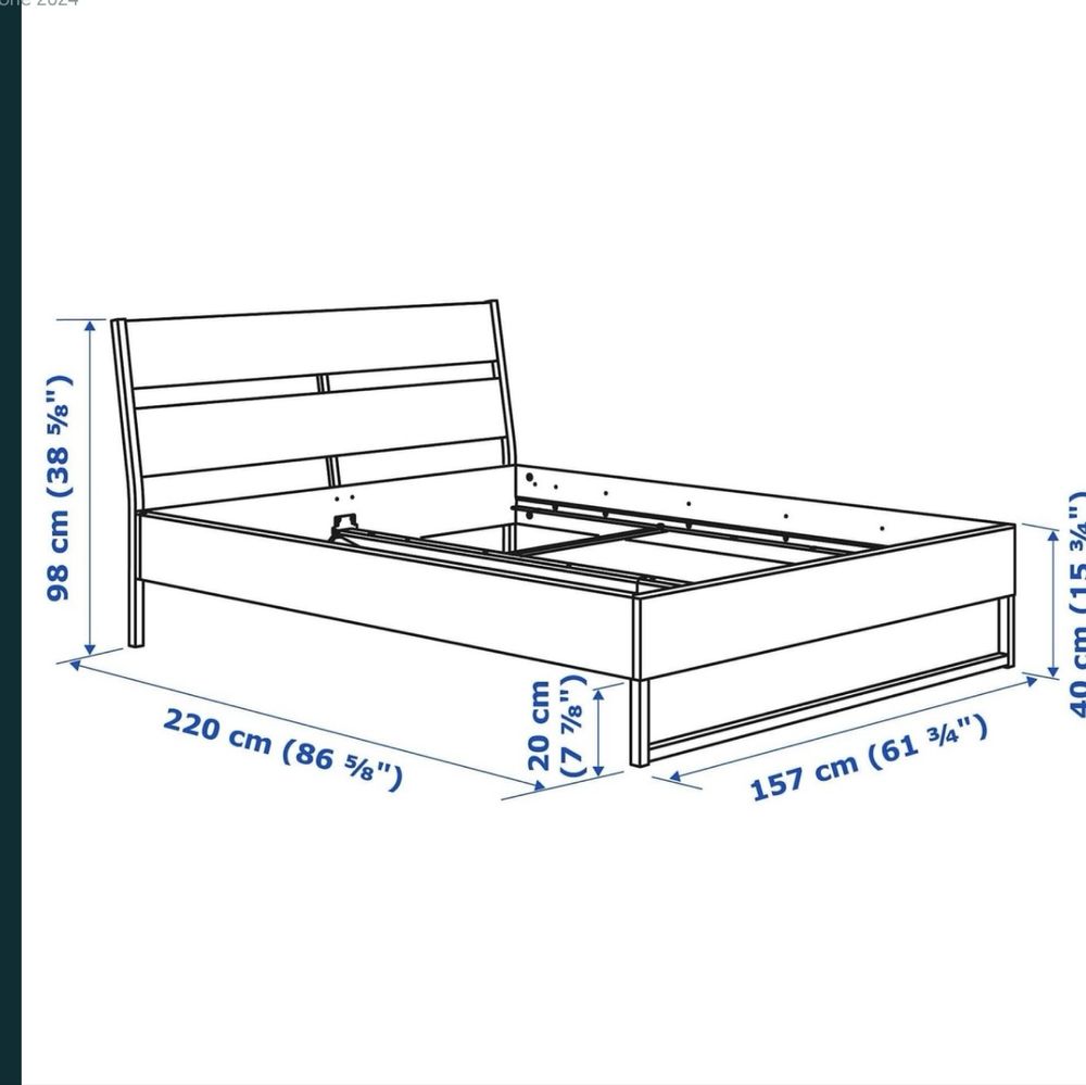 Dormitor Trysil Ikea impecabil