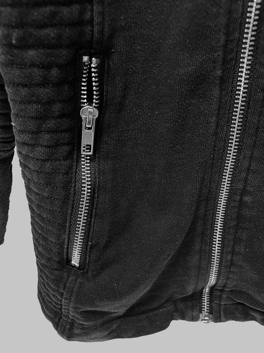 Geaca / Jacheta ZARA, marime S, slim fit, neagra