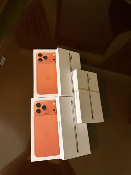 Ayfon 17 pro max 256 gb simkartali