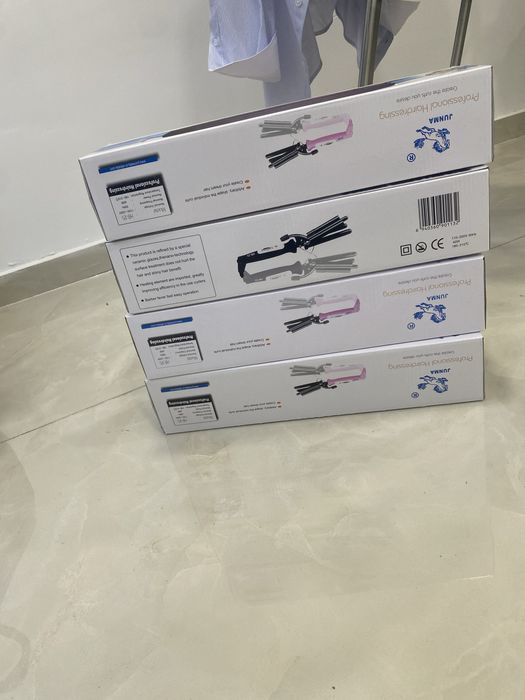 плойка, гофре тройная волна, щипцы для завивки волос