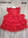 Rochie tul fete 4,5,6,7-8 ani