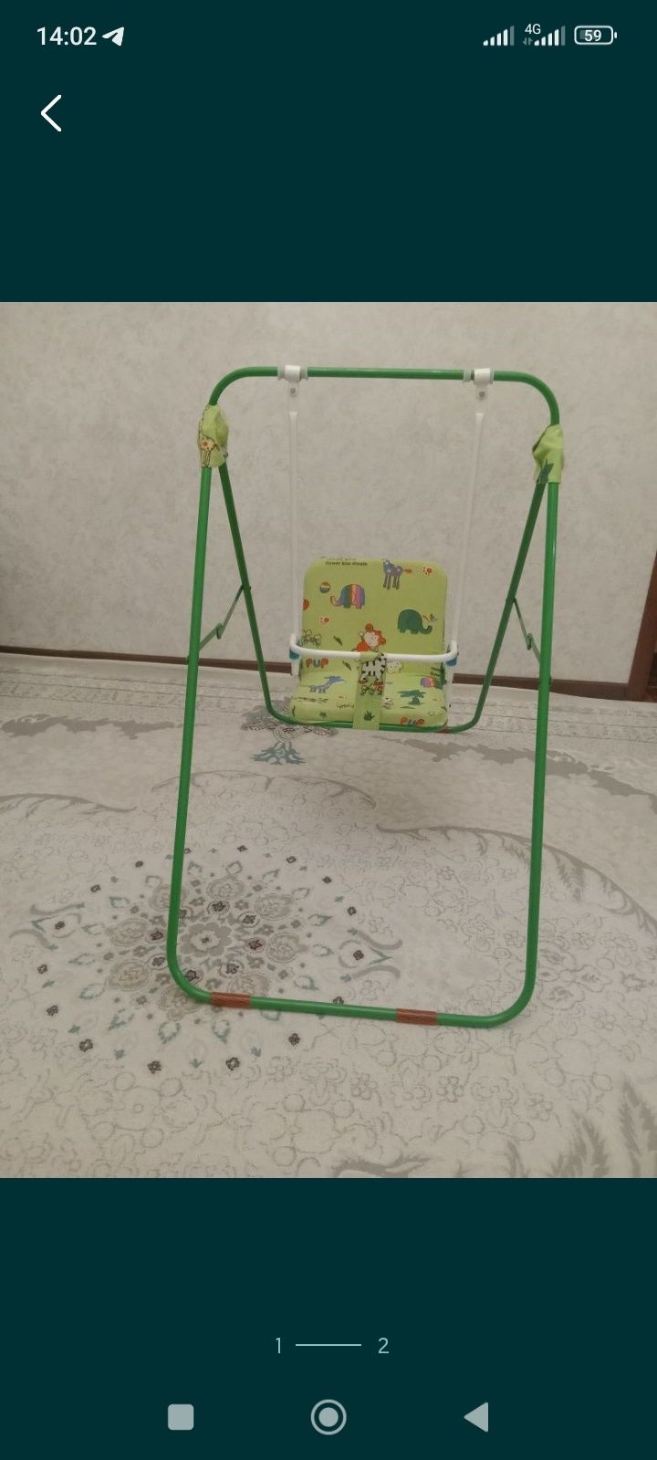 Продам детскую качелю