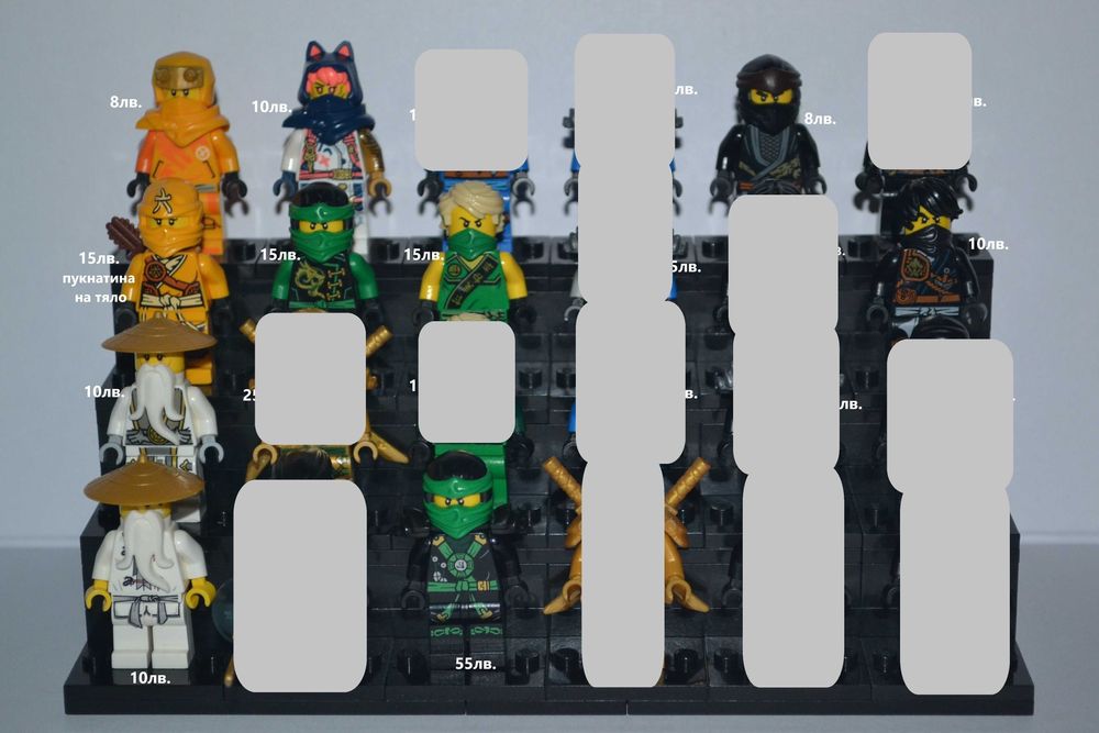 LEGO Ninjago минифигурки {3} / Ниджаго