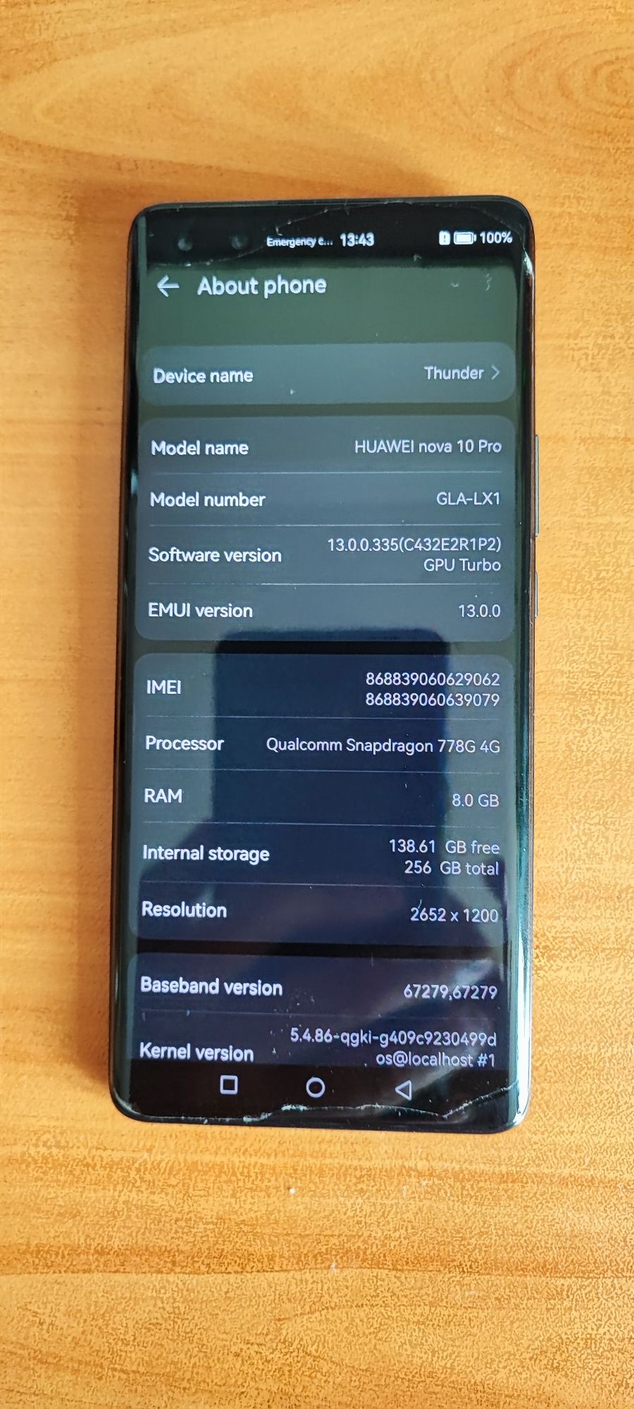 Телефон Huawei Nova 10 Pro
