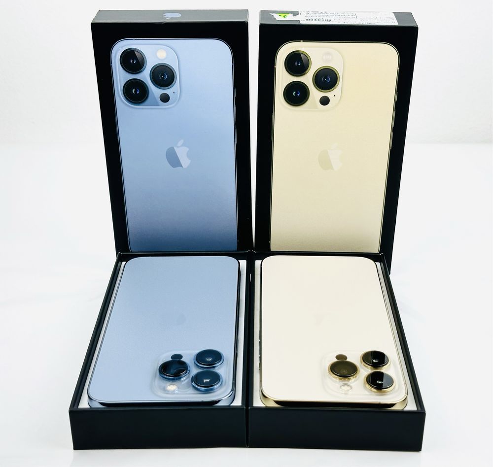 Apple iPhone 13 Pro 128GB Sierra Blue / Gold 93% Батерия! Гаранция!