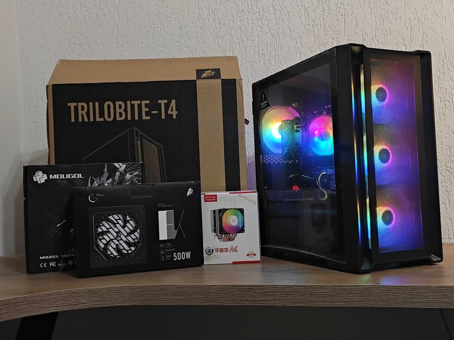 Бюджетен компютър / Xeon E5-2680 v4/ RX 580 8GB/ 16 GB RAM/ SSD+HDD