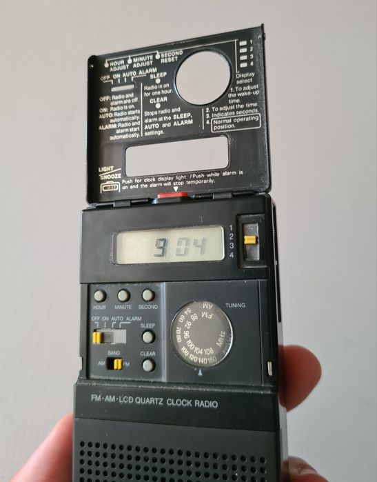 Toshiba QR-2000 Radio Portabil De Buzunar Japan
