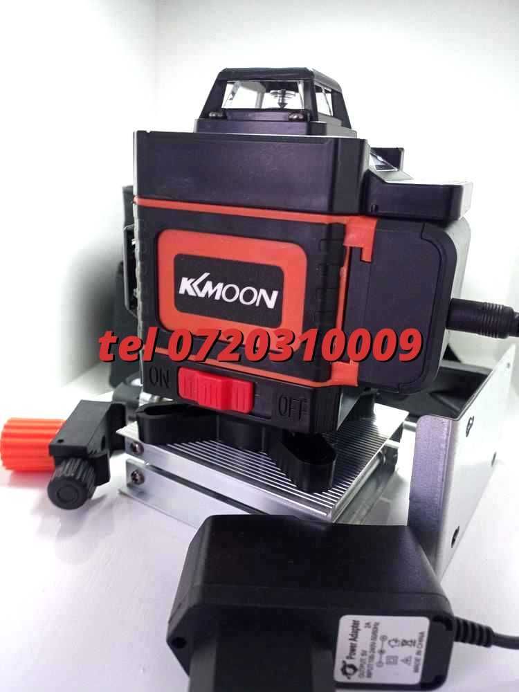 Nivela Laser 4d  16 Linii Verzi  Telecomanda Suport