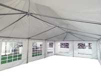Pagoda 5x10m 500 G/m² Pvc, Alb - Corturi24