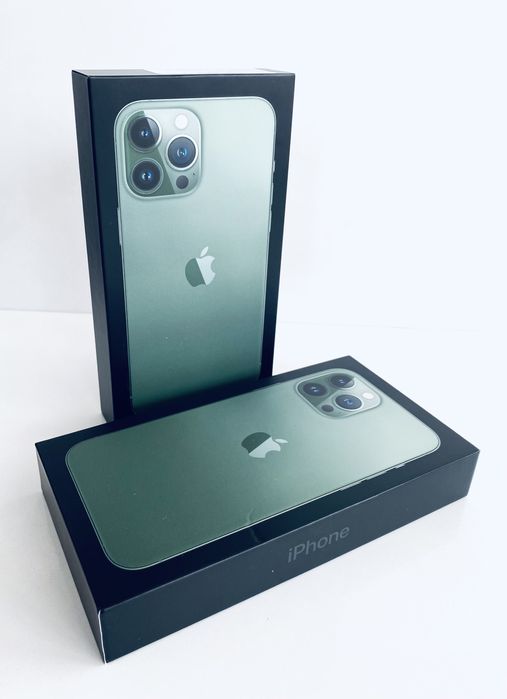 НОВ! Запечатан! iPhone 13 Pro Max 256GB Alpine Green ГАРАНЦИЯ!