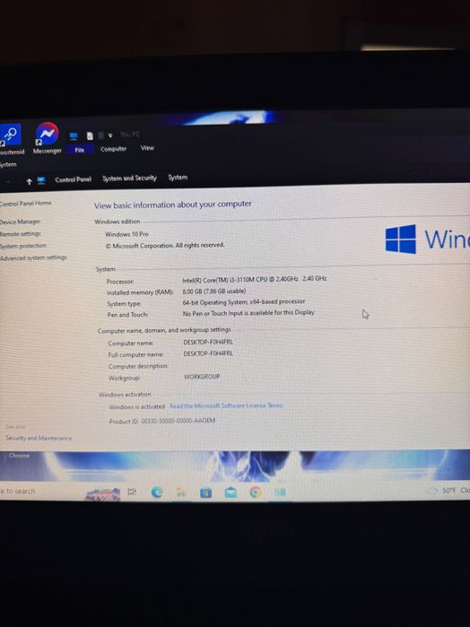 Vând laptop semi performant (Sau schimb)
