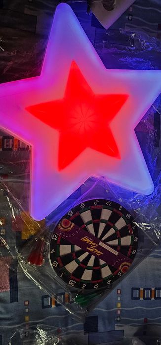 ornament sarbatori  rgb  craciun geam interior