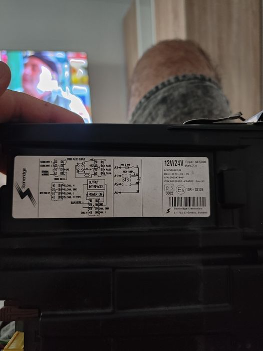 Tahograf STONERIDGE 12-24V