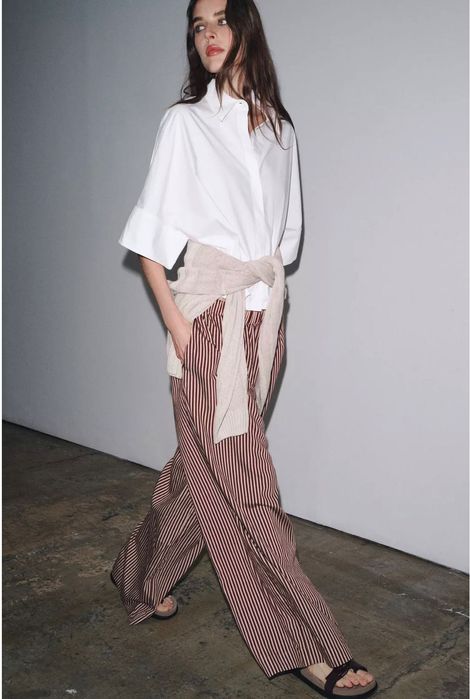 Панталон на райе ZARA / new collection