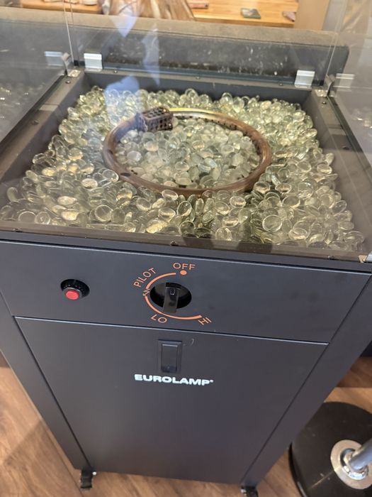 Газова подвижна камина 9,5 kw