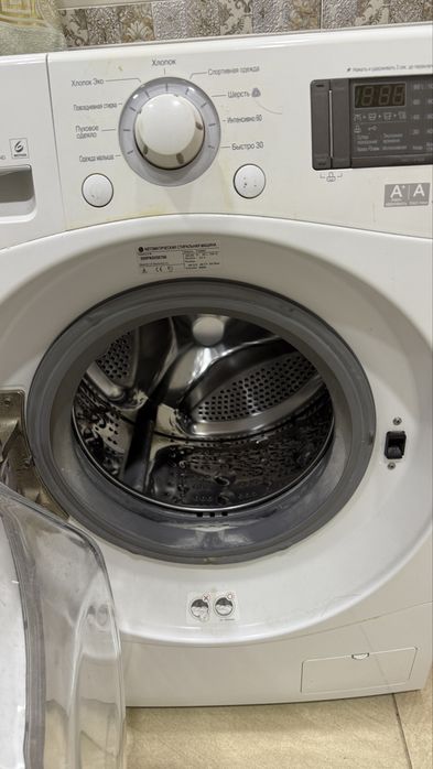 Стиральная машина LG 6 кг, б/у, рабочая