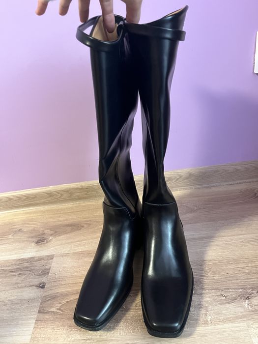Черни високи боти 40номер