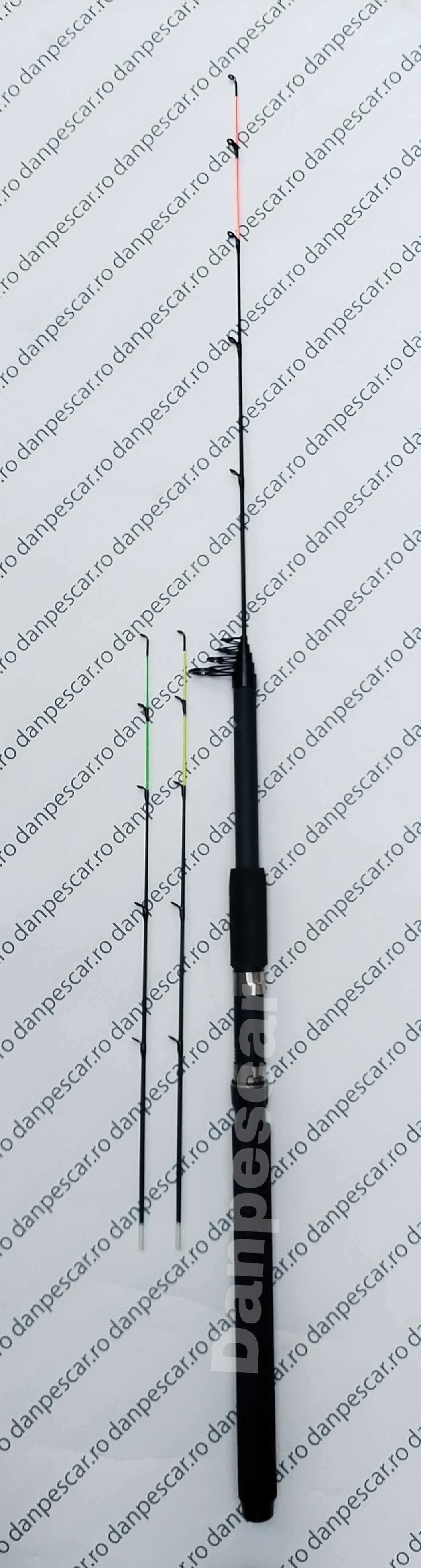 SET 4 Lansete fibra sticla ROBIN HAN Power tele feeder 3metri 90-150gr