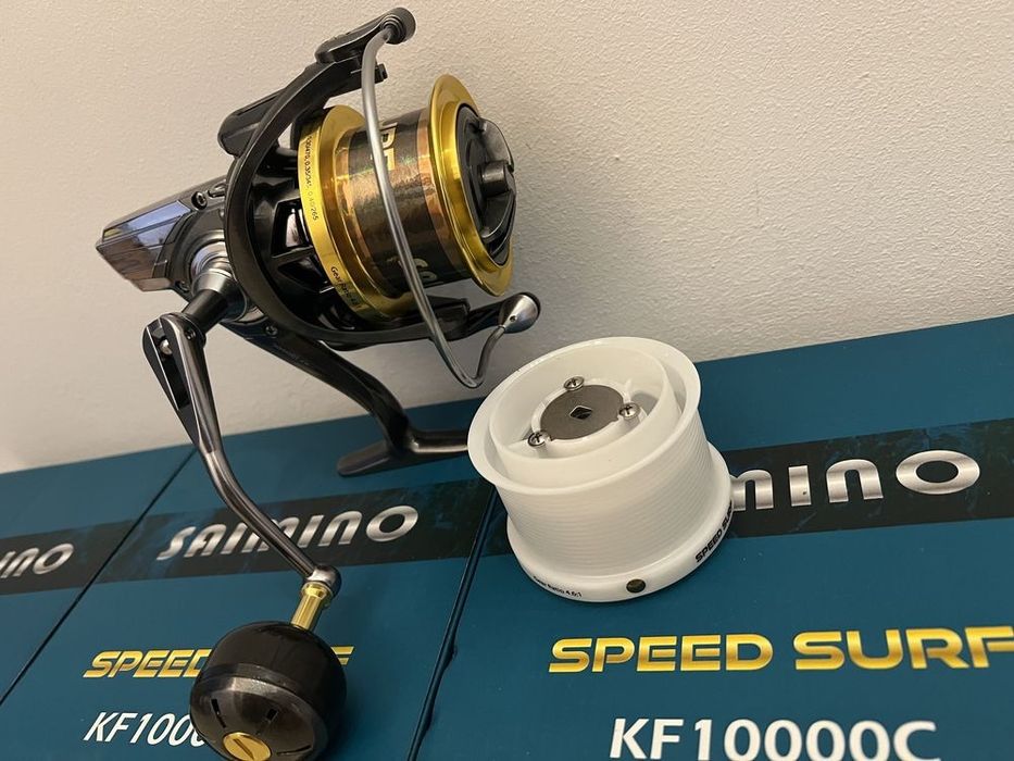 Mulineta Crap si Somn, Saimino, KF 10000C, 14 rulmenti, LongCast