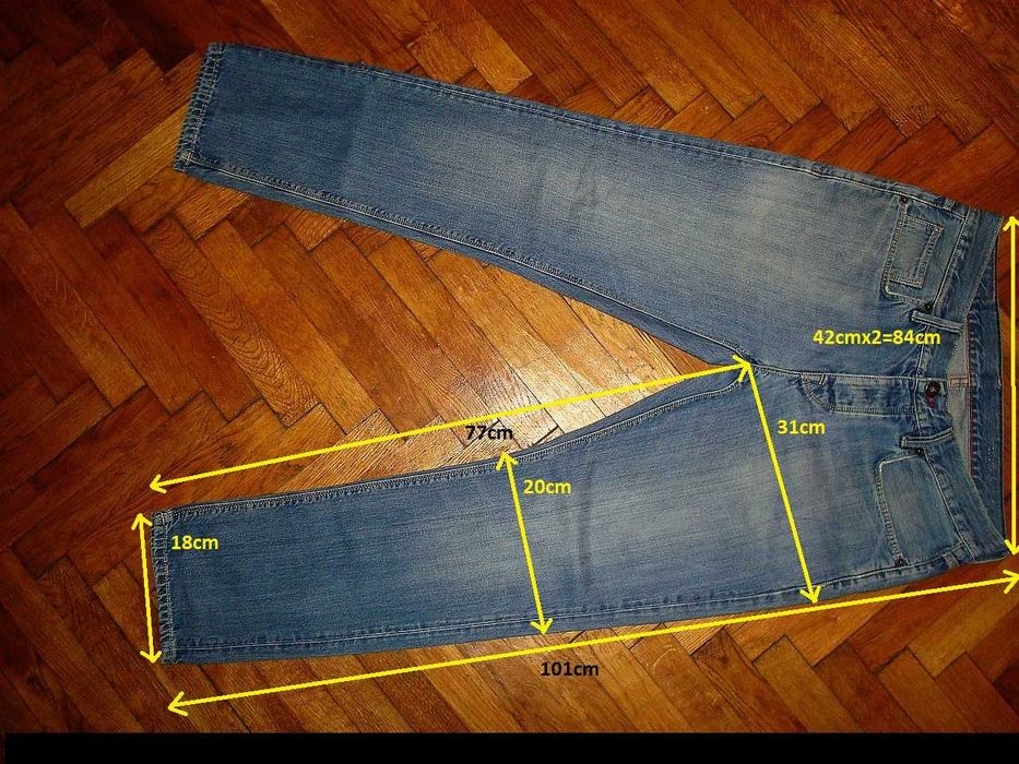 Blugi Tommy Hilfiger-W32xL30 (talie-84cm ,lungime-101cm)