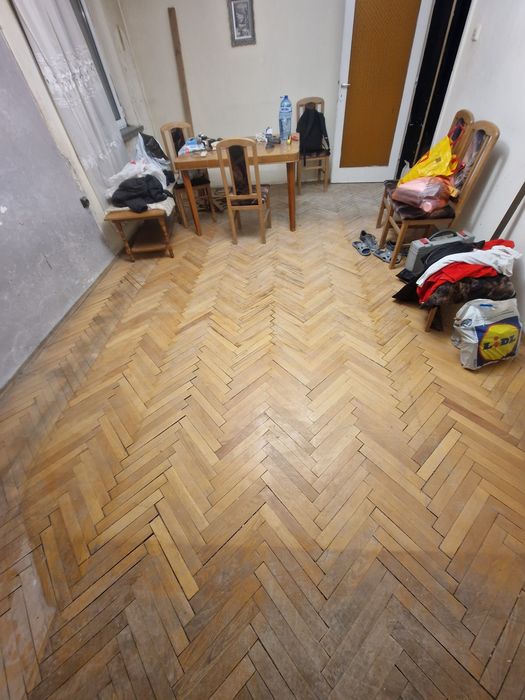 дървен паркет 19кв. м