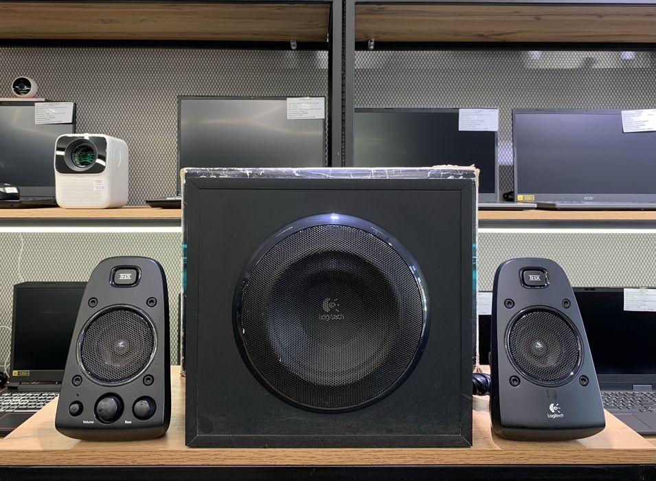 Колонки Logitech Z-623, черный, 200 Вт, черный, 10768/А10