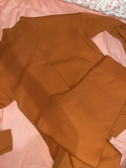 Теплая двойка оранжевая