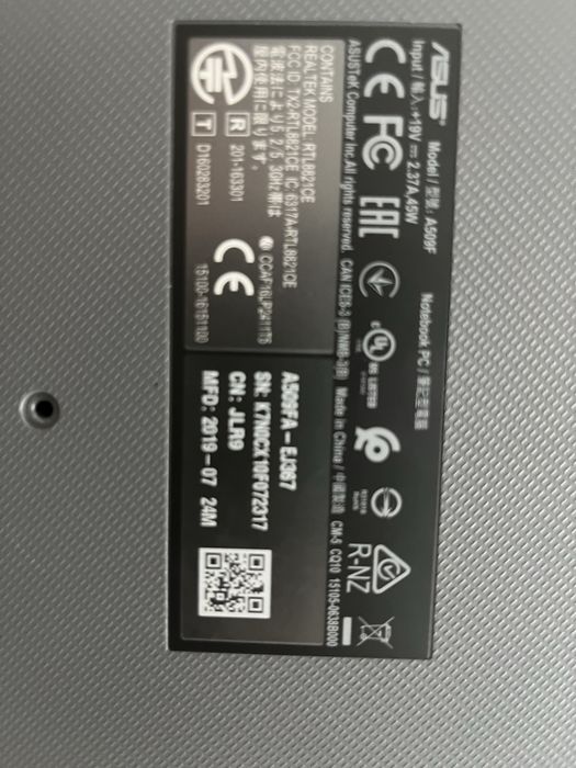 ASUS vivobook 15 A509FA-EJ367.