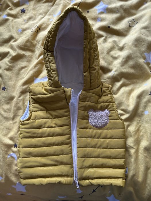 Бебешка грейка с качулка/елек