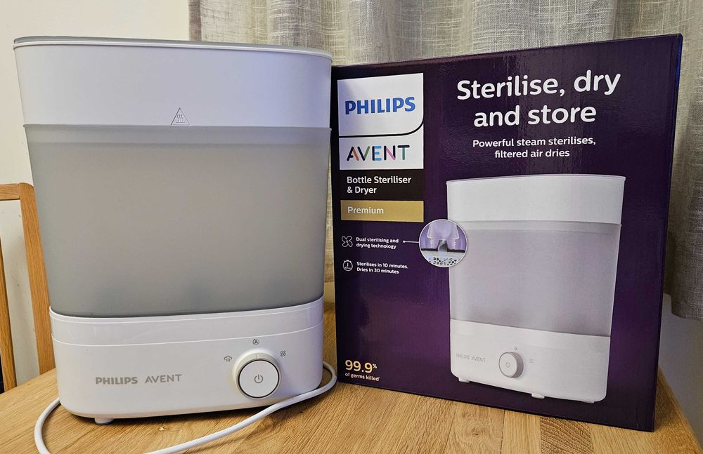 PHILIPS AVENT Електрически стерилизатор Premium с функция изсушаване