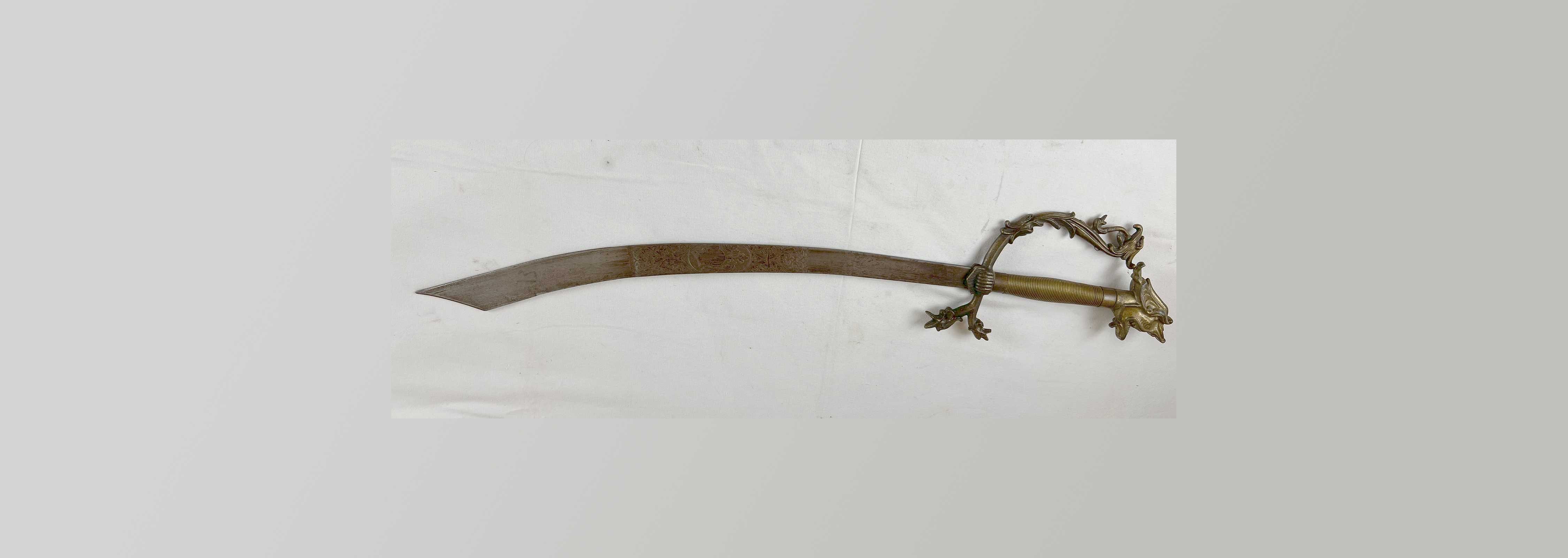 Sabie curbata panoplie
