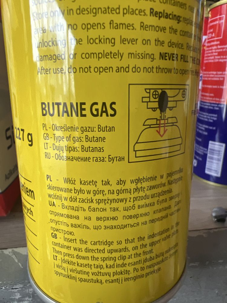 Garelka gaz balonchalar uchun