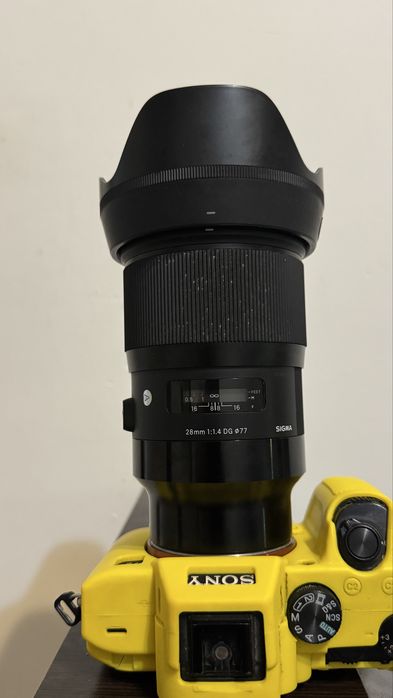 Sigma art 28 mm f.14