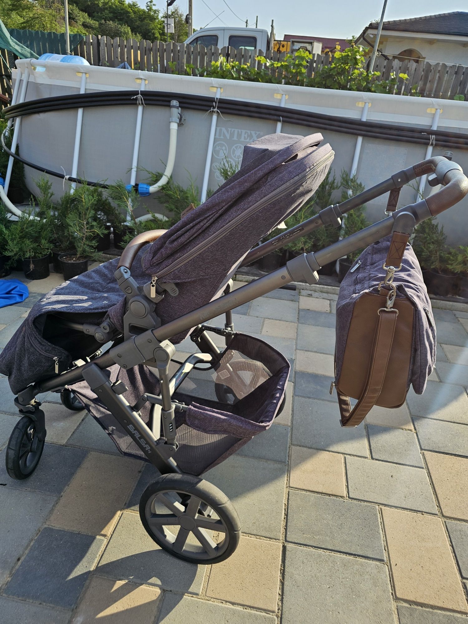 Cărucior ABC Design Salsa 4, parte sport și landou