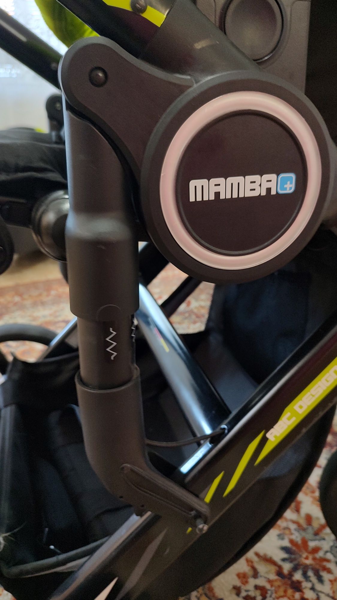 детска количка Mamba abc design с всички необходими аксесоари