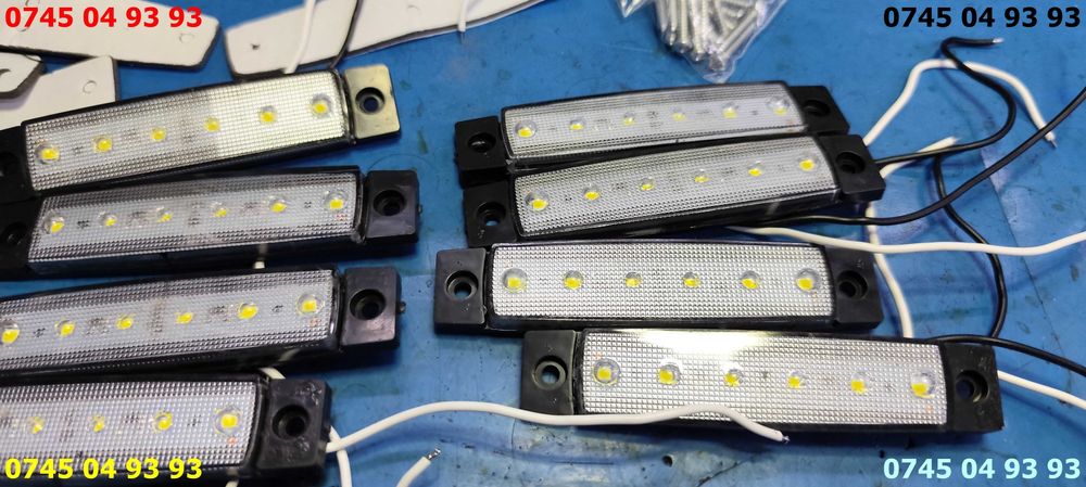 led set de 8 a cate 6 leduri cu suruburi si scotch adeziv pret toate 8