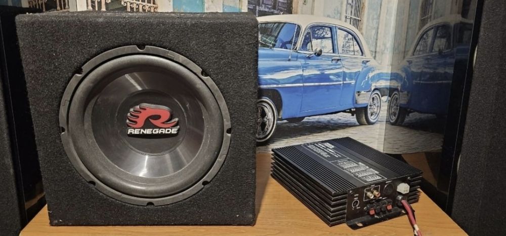 Renegade Profi Sound Cougar subwoofer amplificator statie Hifonics