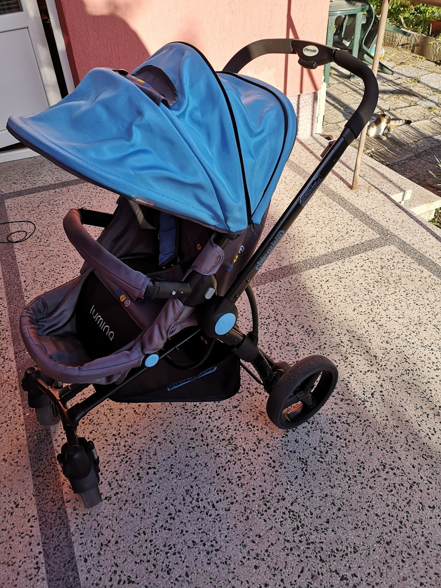 Бебешка количка с кошче за кола