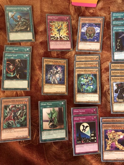 Yu Gi Oh Elemental hero deck (GX)