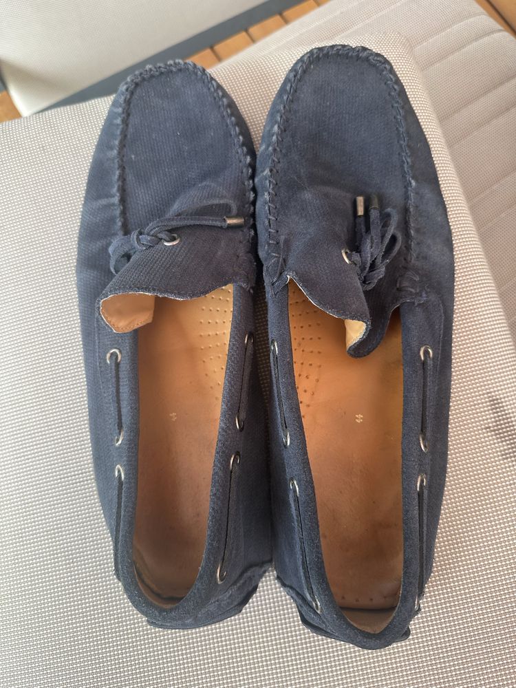 Сини мокасини Zara