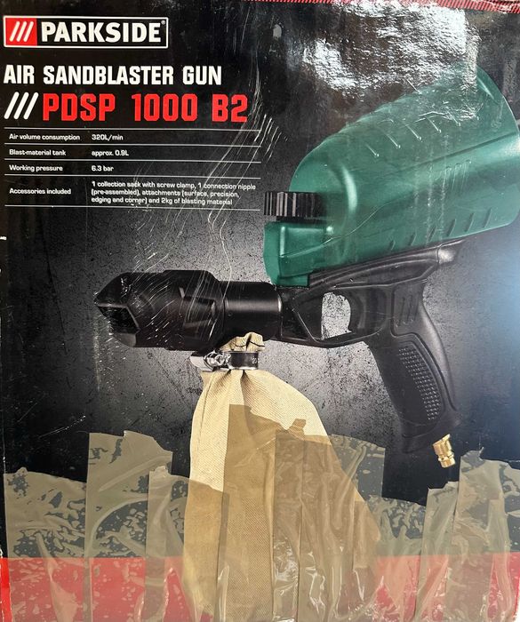 Aparat de sablat pe aer