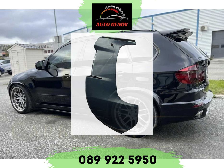 Tuning Задно Крило, Лип BMW-X5 E70 2008/2014, Piano Black
