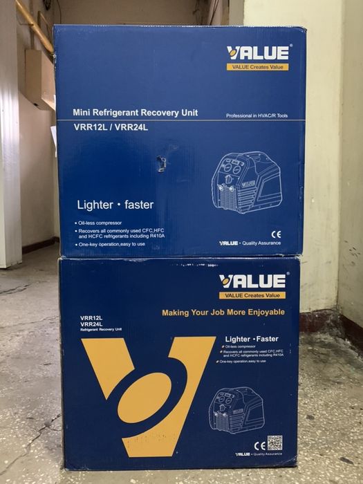 value vrr24L Statie pompa recuperat recuperator freon nou tva inclus