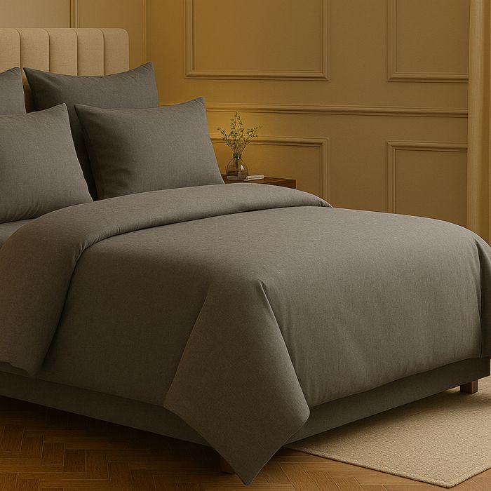 Lenjerie pat Casa Pucioasa ,bumbac finet 4 piese ,pat max 140cm