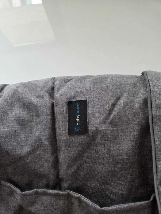 Универсален зимен чувал за количка - цвят сив