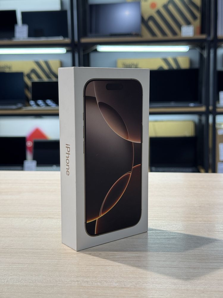 iPhone 16 Pro, Desert Titanium, 256GB | EAC | Новый | Рассрочка
